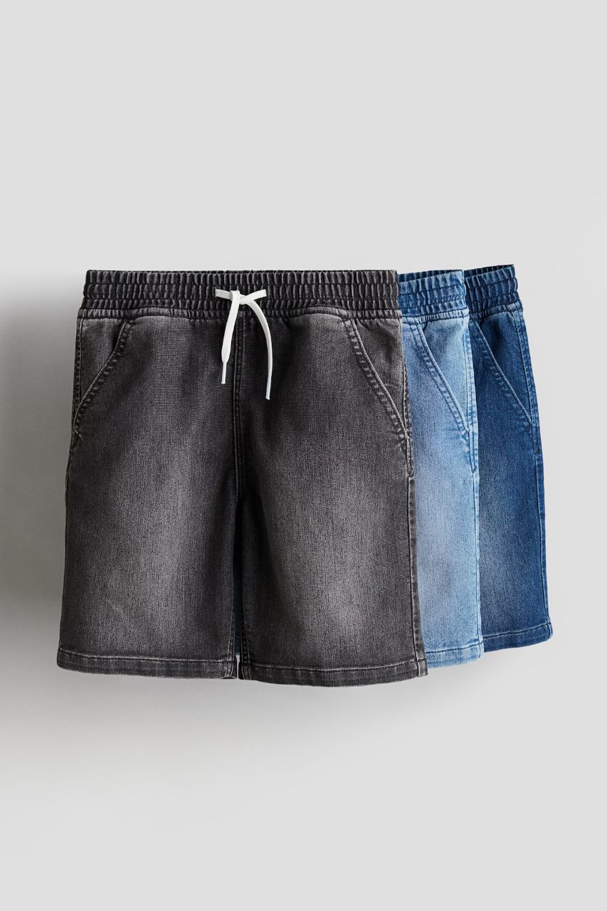 شلوارک جینز 31420 سایز 8 تا 15 سال مارک H&M