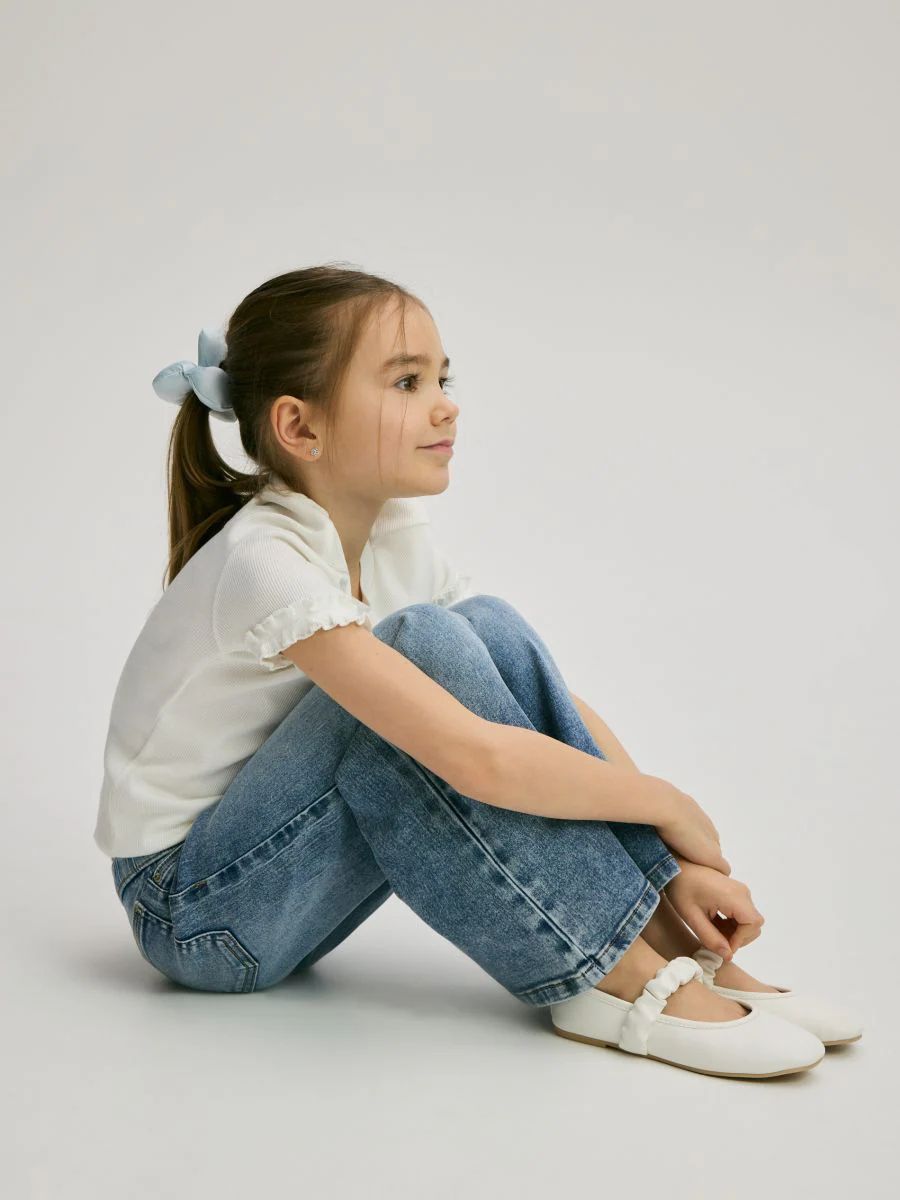 تی شرت دخترانه 31415 سایز 12 ماه تا 14 سال کد 3 مارک Reserved   *