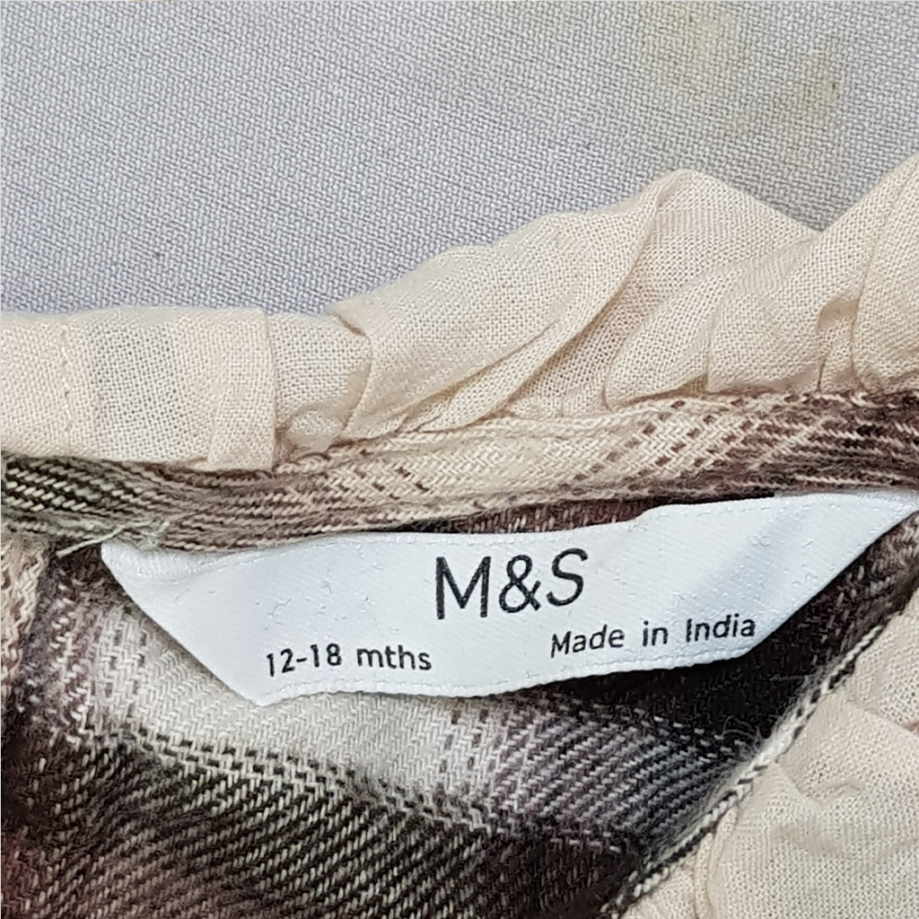سارافون دخترانه 31487 سایز 12 ماه تا 8 سال مارک M&S