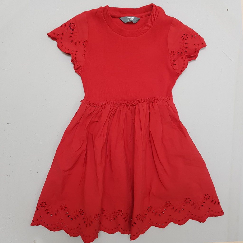 سارافون دخترانه 31449 سایز 2 تا 8 سال مارک MAX   *