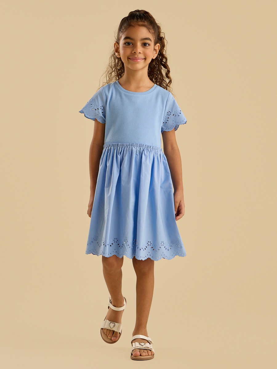 سارافون دخترانه 31449 سایز 2 تا 8 سال مارک MAX   *