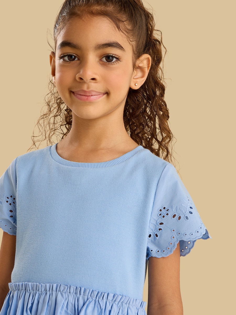 سارافون دخترانه 31449 سایز 2 تا 8 سال مارک MAX   *