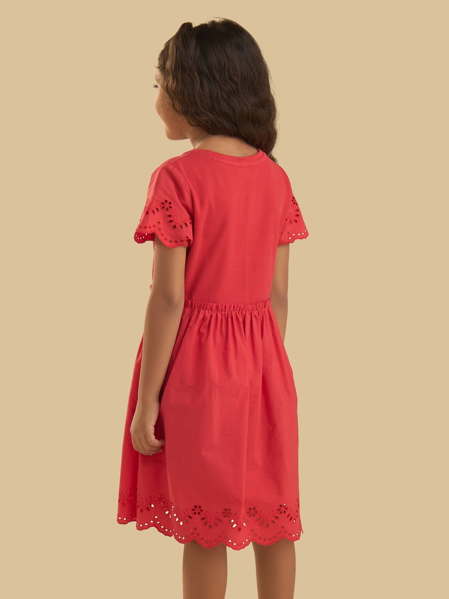 سارافون دخترانه 31449 سایز 2 تا 8 سال مارک MAX   *