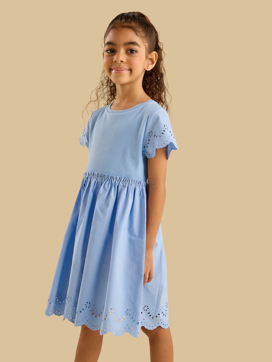 سارافون دخترانه 31449 سایز 2 تا 8 سال مارک MAX   *