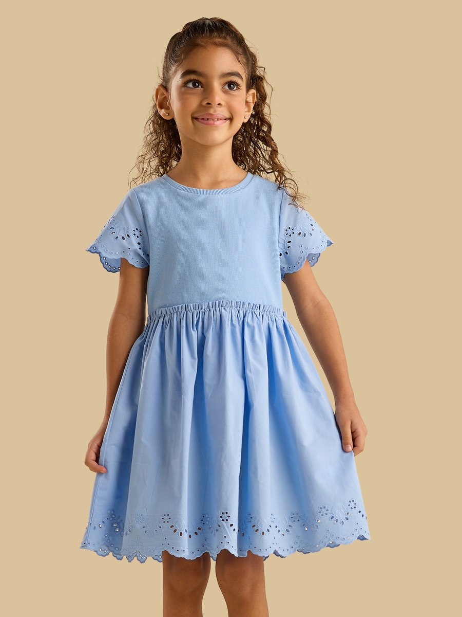 سارافون دخترانه 31449 سایز 2 تا 8 سال مارک MAX   *