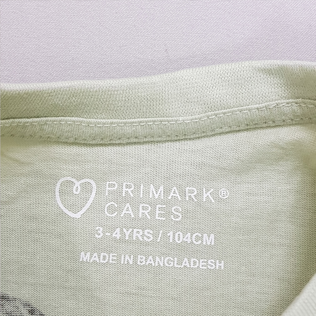 تی شرت پسرانه 31296 سایز 1.5 تا 8 سال کد 2 مارک PRIMARK   *