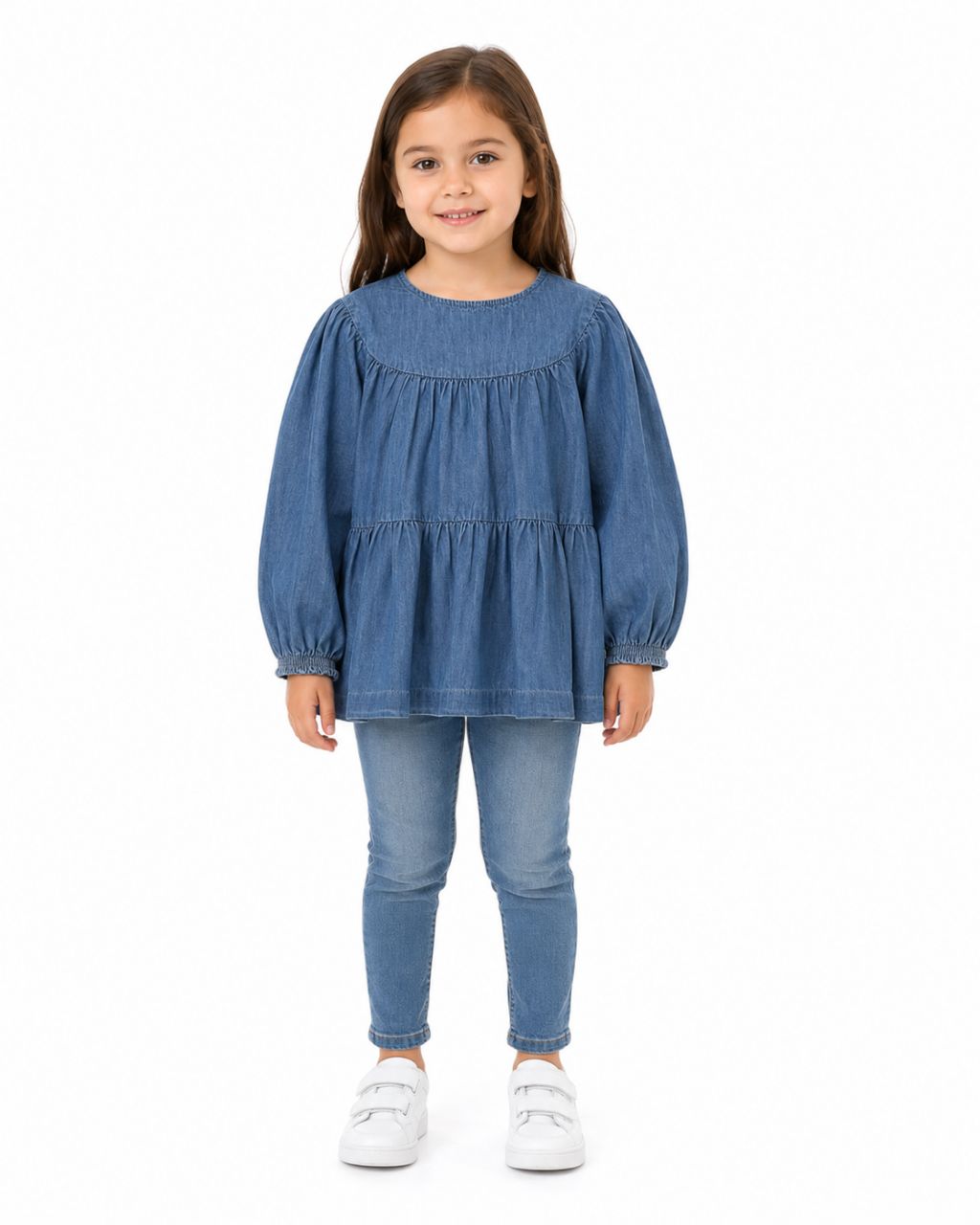 سارافون دخترانه 31503 سایز 3 تا 14 سال کد 2 مارک Mini Boden