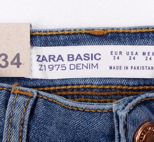 شلوار جینز 11392 سایز 34 تا 46 مارک ZARA
