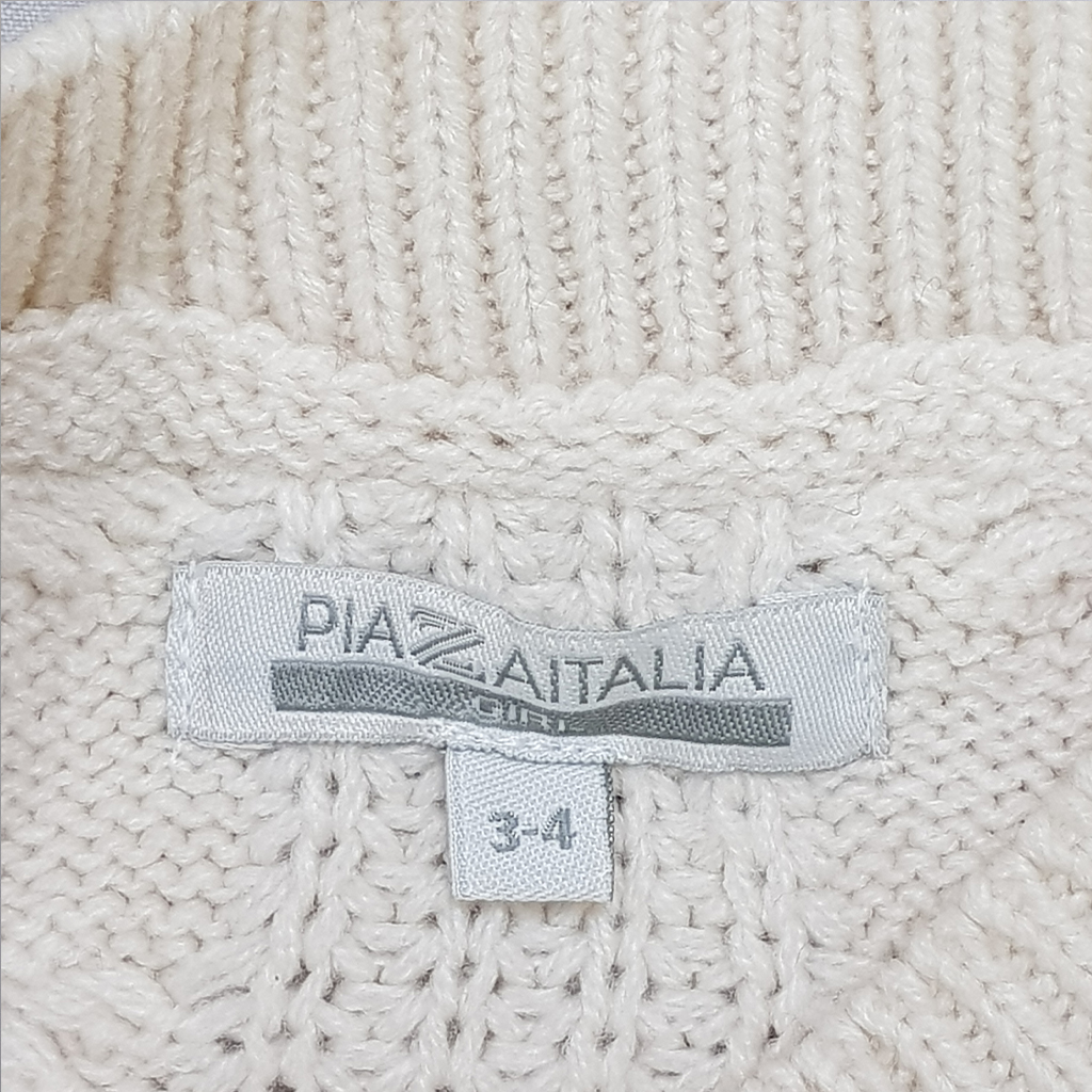 بافت دخترانه 31721 سایز 3 تا 14 سال کد 1 مارک Piaza Italia