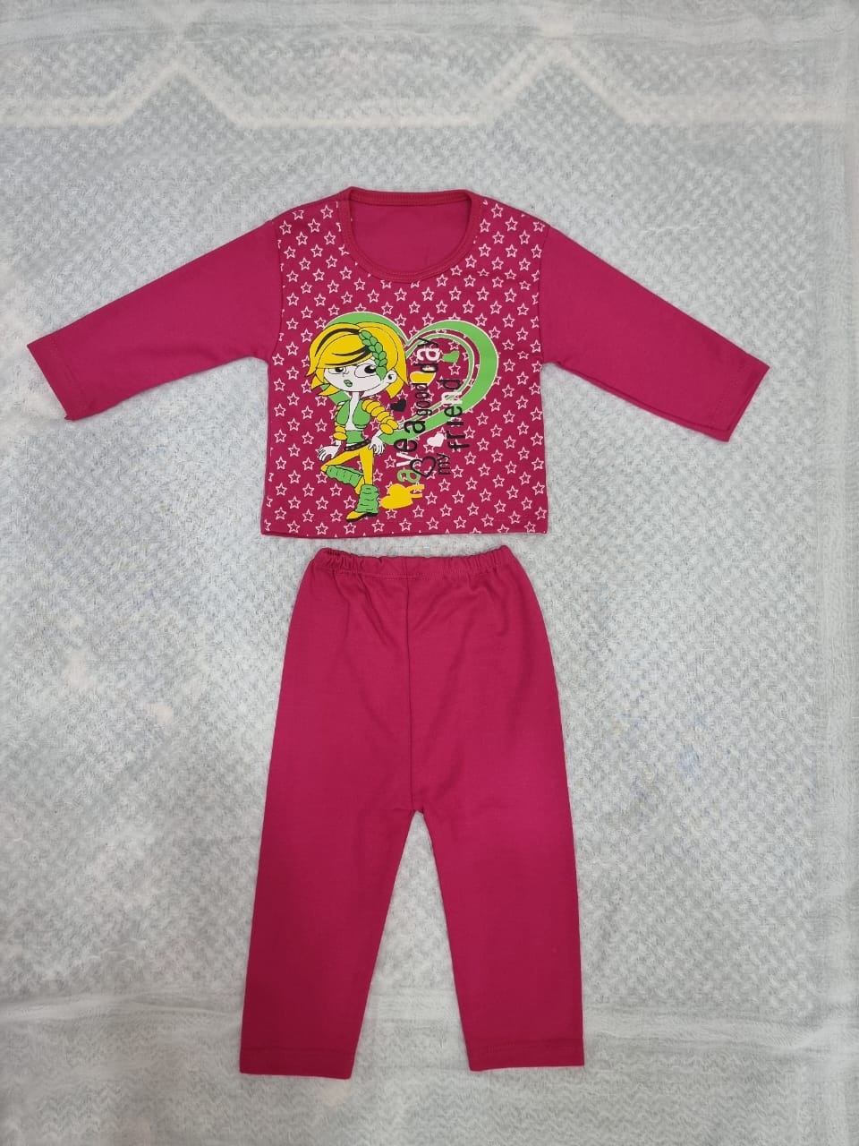ست دخترانه 555 کد 60