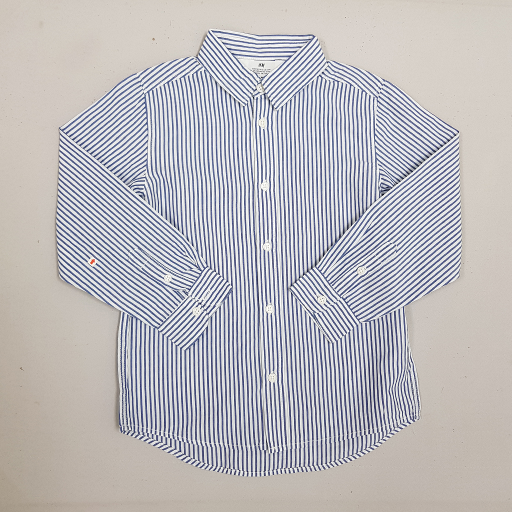 پیراهن پسرانه 31880 سایز 1.5 تا 10 سال مارک H&M