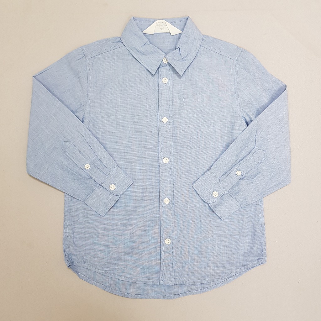 پیراهن پسرانه 31880 سایز 1.5 تا 10 سال مارک H&M   *
