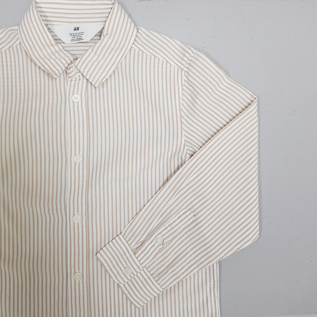 پیراهن پسرانه 31880 سایز 1.5 تا 10 سال مارک H&M   *