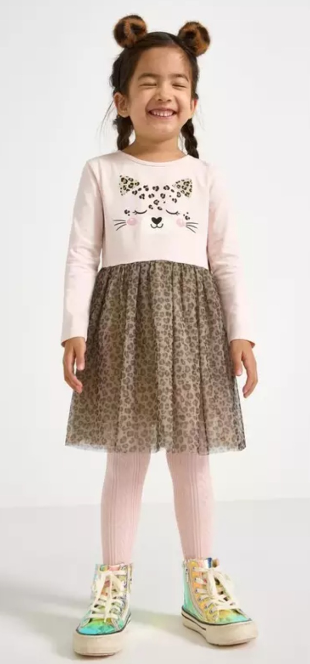 سارافون دخترانه 31696 سایز 2 تا 9 سال مارک LINDEX   *