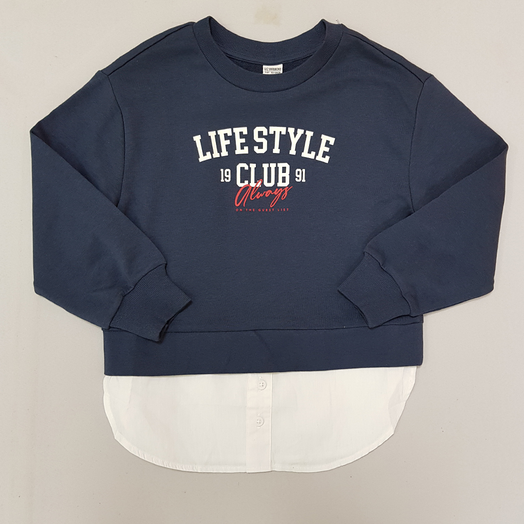 پلیور دخترانه 31951 سایز 7 تا 14 سال مارک LC WAIKIKI