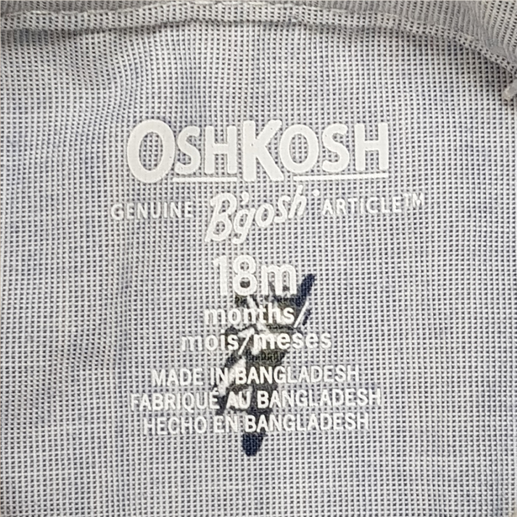 بادی پسرانه 32018 کد 1 سایز 3 تا 24 ماه مارک Oshkosh
