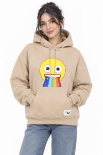 هودی زنانه 32088 مارک Emoji