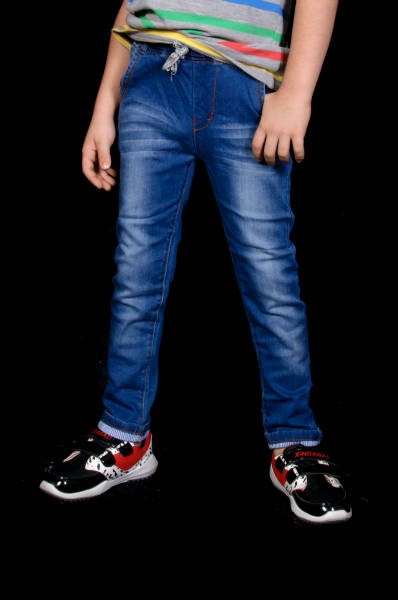 شلوار جینز پسرانه 110215 سایز 5 تا 14 سال مارک Baby Hand Some