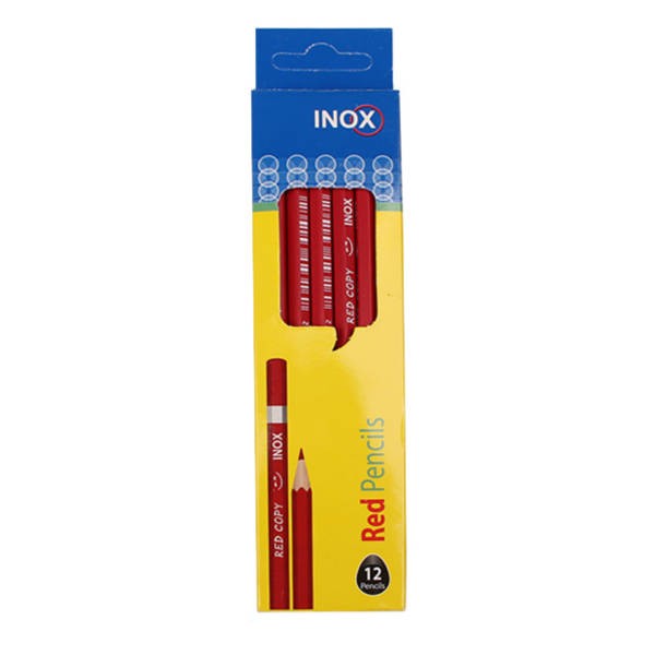 مداد قرمز 12 تایی FIX INOX کد 17084 (KH)