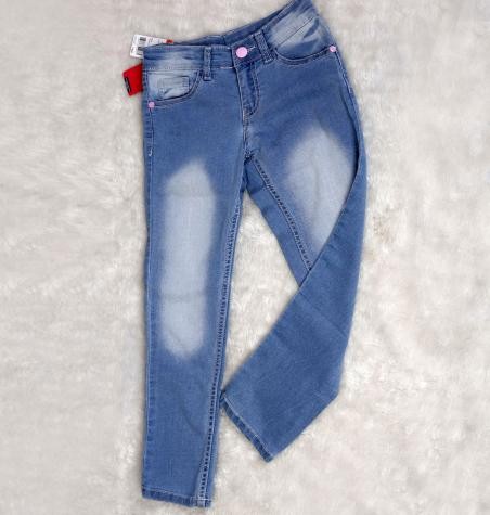 شلوار جینز دخترانه 16114 سایز 6 تا 14 سال مارک PINK&BEUE