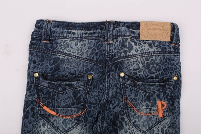 شلوار جینز دخترانه 13965 سایز 3 تا 9 سال مارک PAMPOLINU