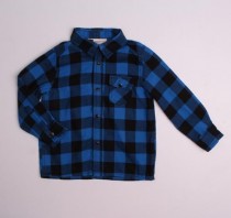 پیراهن ضخیم (گرم) پسرانه 110955 سایز 1.5 تا 9 سال مارک H&M