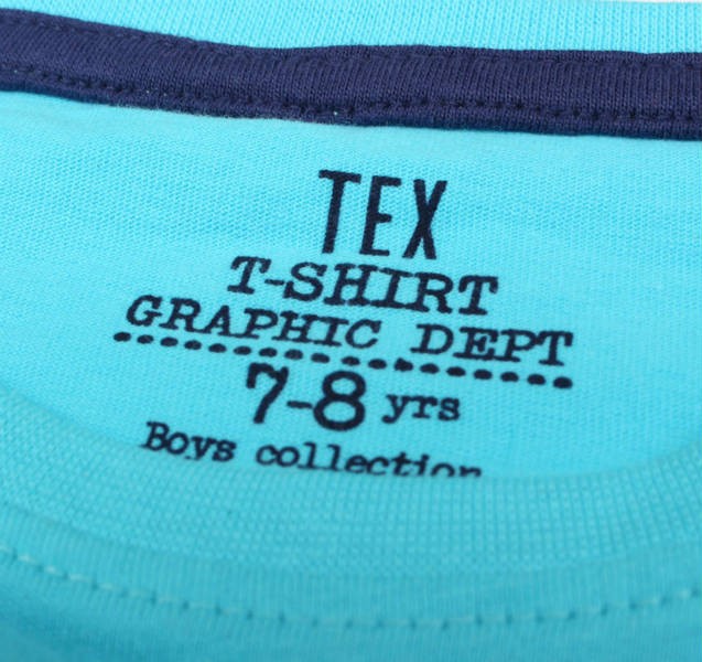تی شرت پسرانه 13837 سایز 7 تا 8 سال مارک TEX