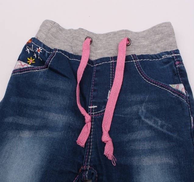 شلوارک جینز دخترانه 110216 سایز 2 تا 10  کد 1 مارک DENIM