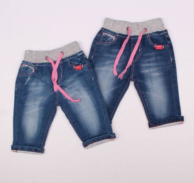 شلوارک جینز دخترانه 110216 سایز 2 تا 10 کد2 مارک Denim