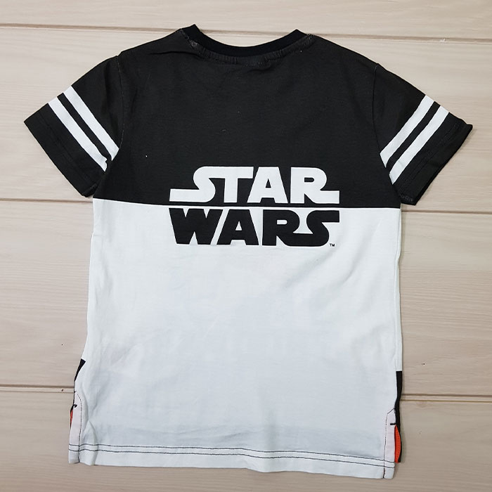 تی شرت پسرانه 20340 سایز 5 تا 14 سال مارک STARWARS