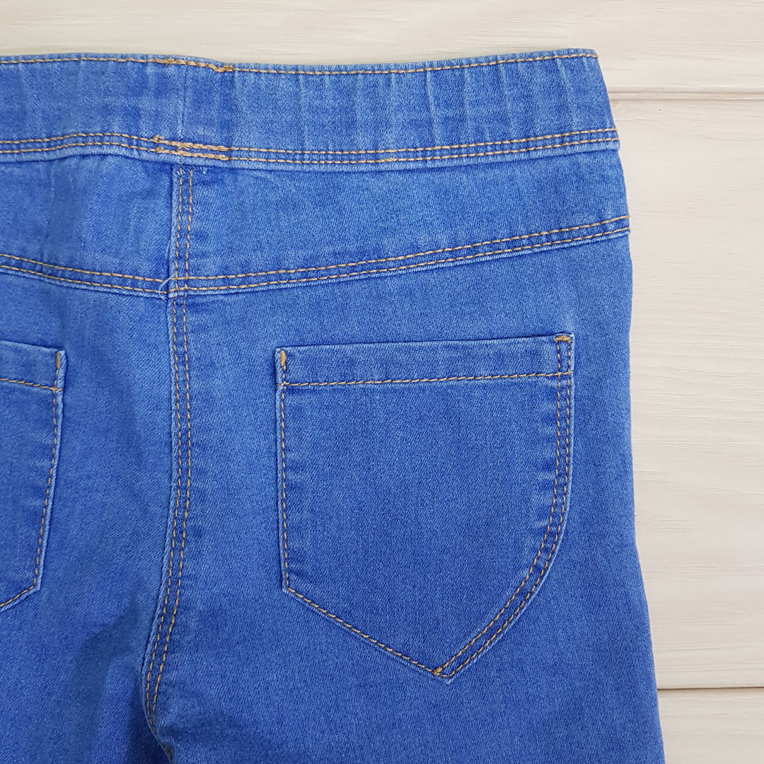 شلوار جینز دخترانه 20598 سایز 4 تا 12 سال  مارک KIABI
