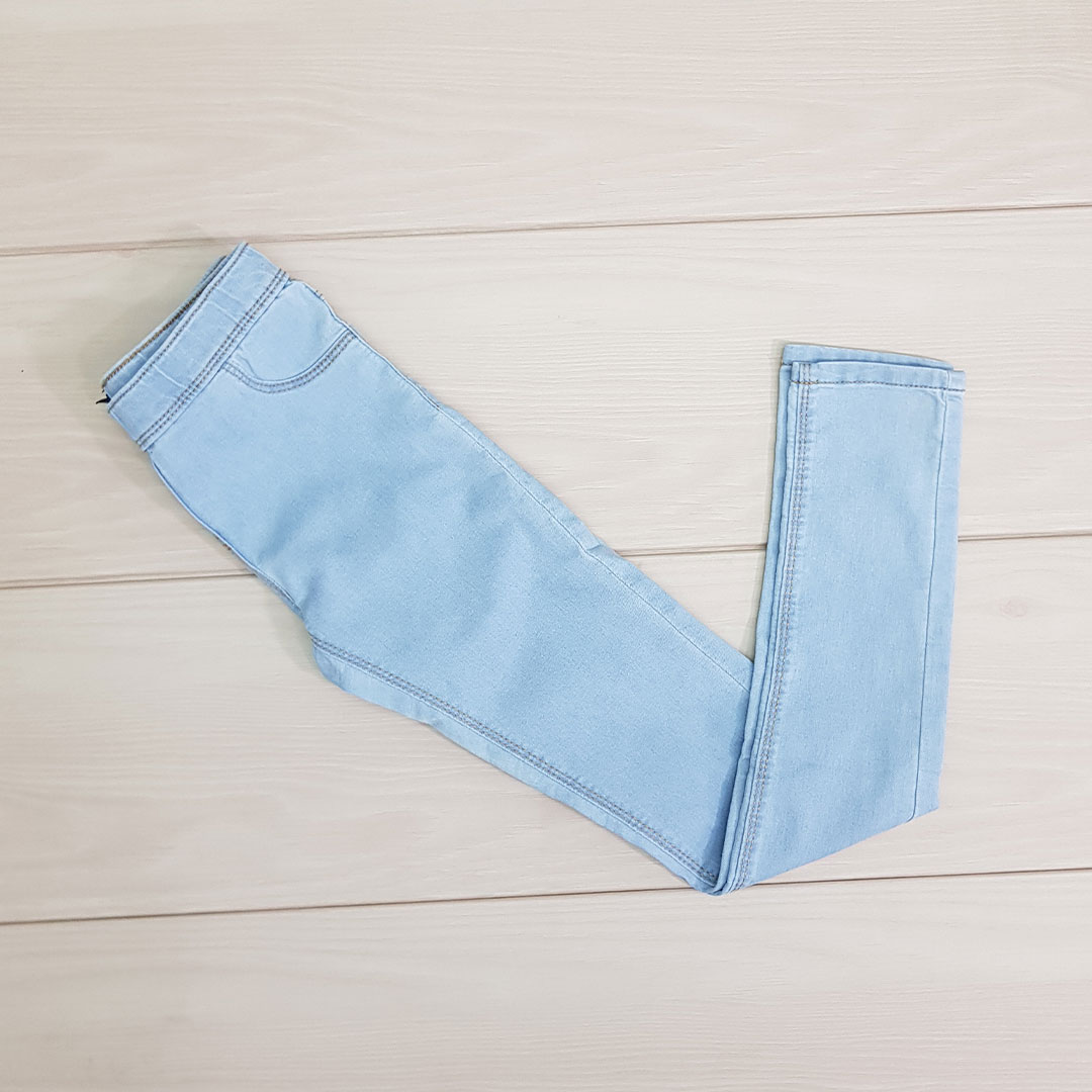 شلوار جینز دخترانه 20598 سایز 4 تا 12 سال  مارک KIABI