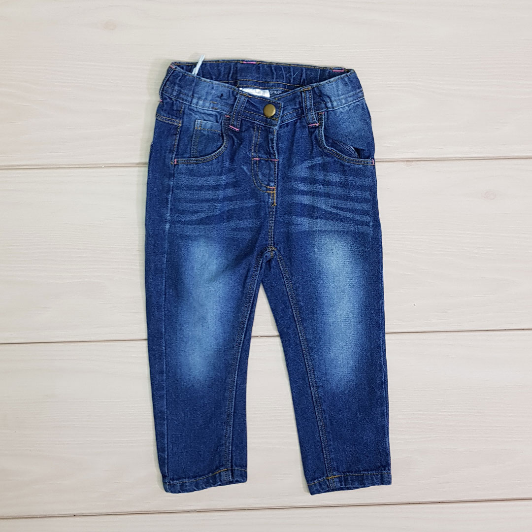 شلوار جینز دخترانه 20814 سایز 6 تا 24 ماه مارک ERGEE0