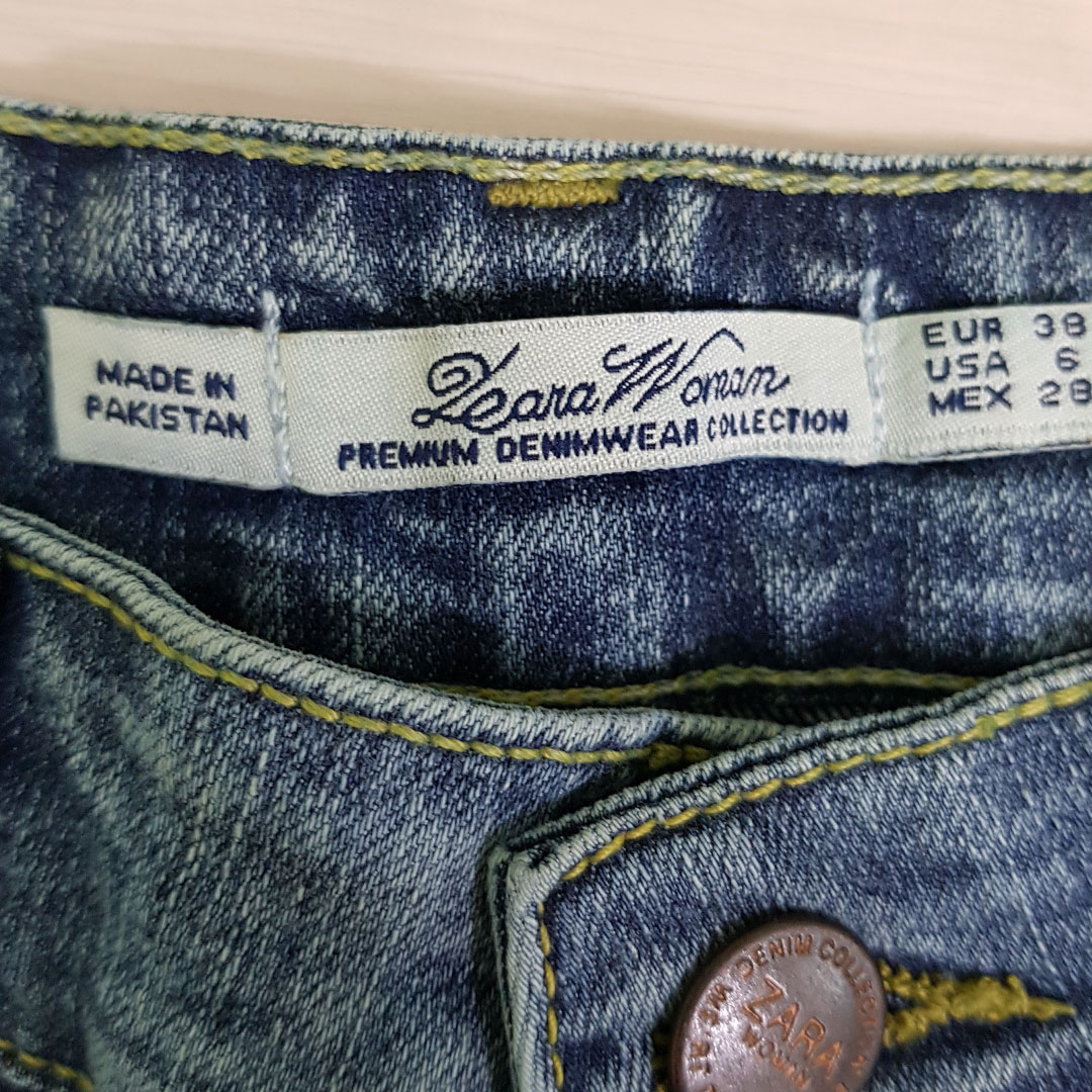شلوار جینز 21099 سایز 26 تا 34 مارک ZARA
