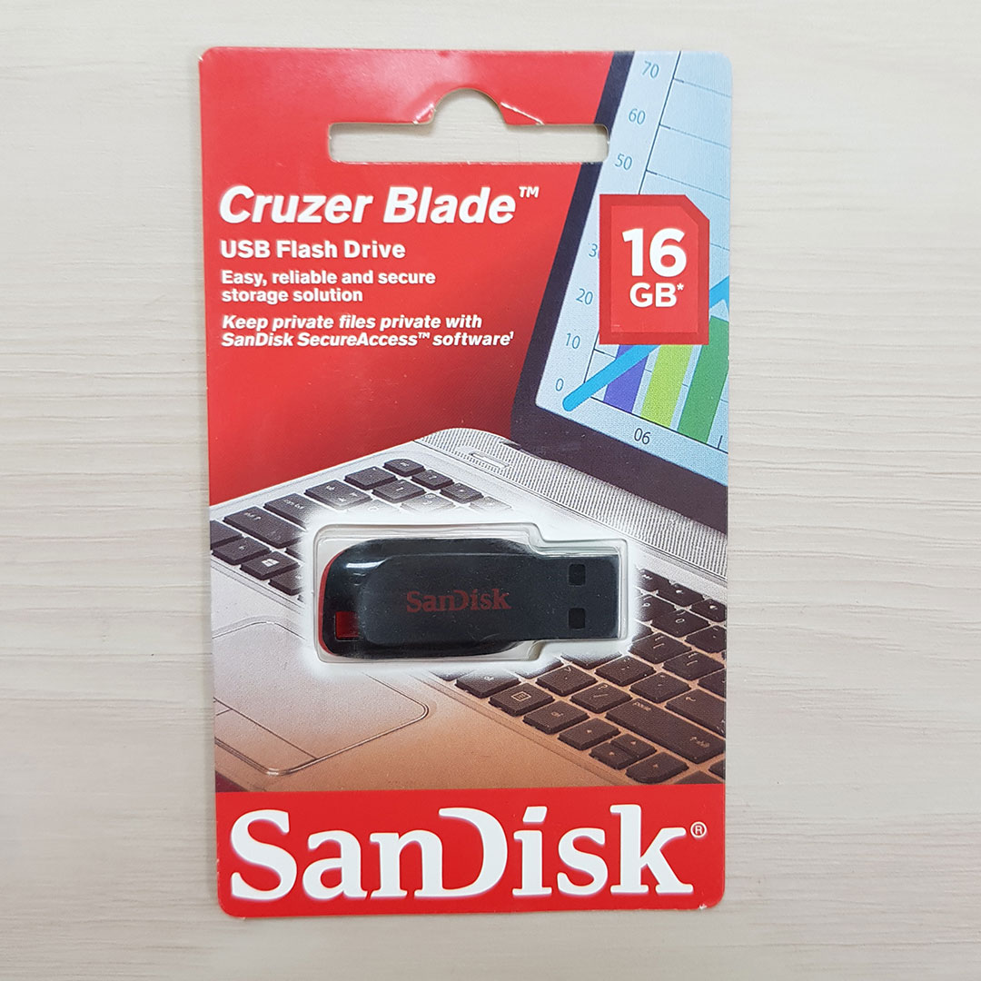 فلش SANDISK cruzer blade 16GB کد 51067