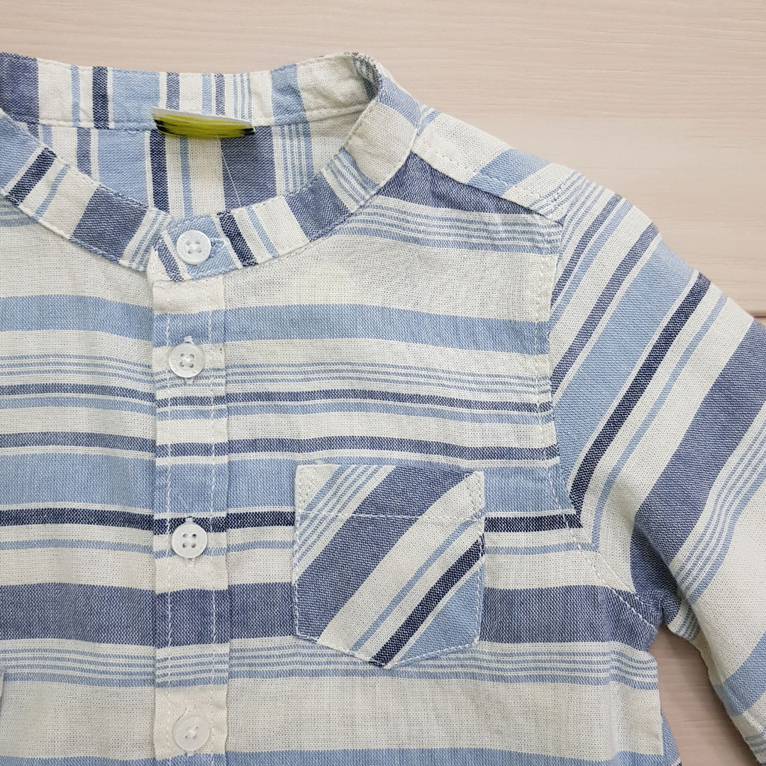 پیراهن پسرانه 21427 سایز 3 ماه تا 3 سال مارک TAPEA LOEIL