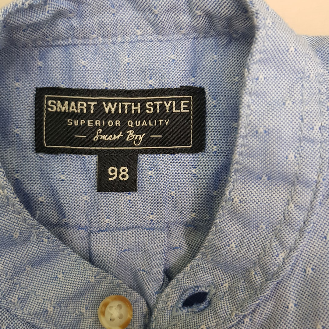 پیراهن پسرانه 21466 سایز 2 تا 8 سال مارک SMART WITH STYLE