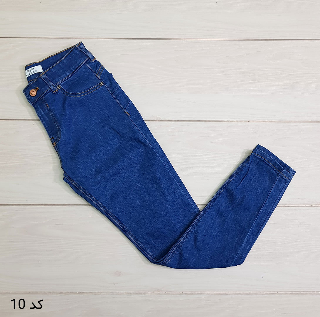 شلوار جینز زنانه 22667 سایز 22 تا 38 مارک Bershka