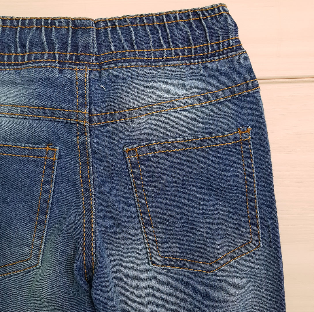 شلوار جینز کمرکش پسرانه 22806 سایز 3 تا 8 سال