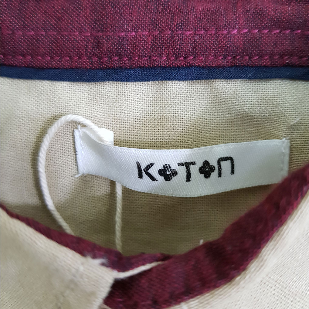پیراهن پسرانه 22759 سایز 12 ماه تا 6 سال مارک KOTON