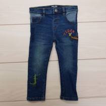 شلوار جینز پسرانه 23176 سایز 6 ماه تا 6 سال مارک NEXT