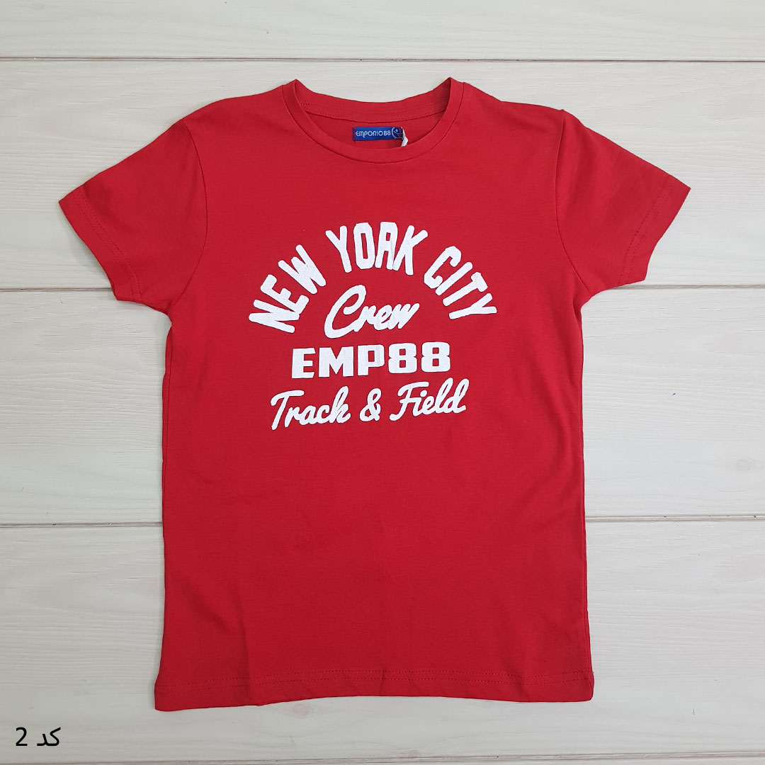 تی شرت پسرانه 23345 سایز 8 تا 14 سال مارک EMPORLO88
