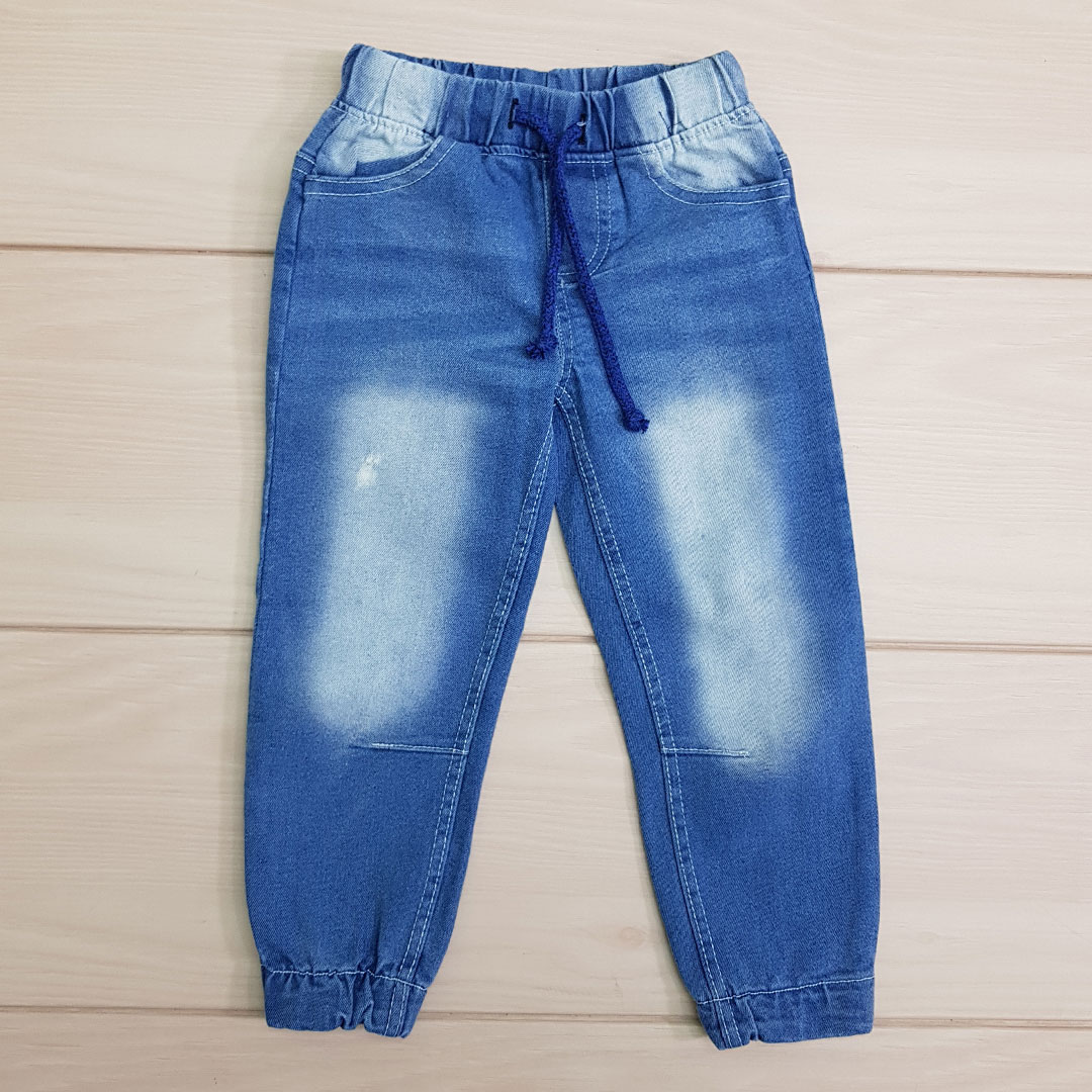 شلوار جینز کمرکش 23524 سایز 2 تا 8 سال مارک OVS
