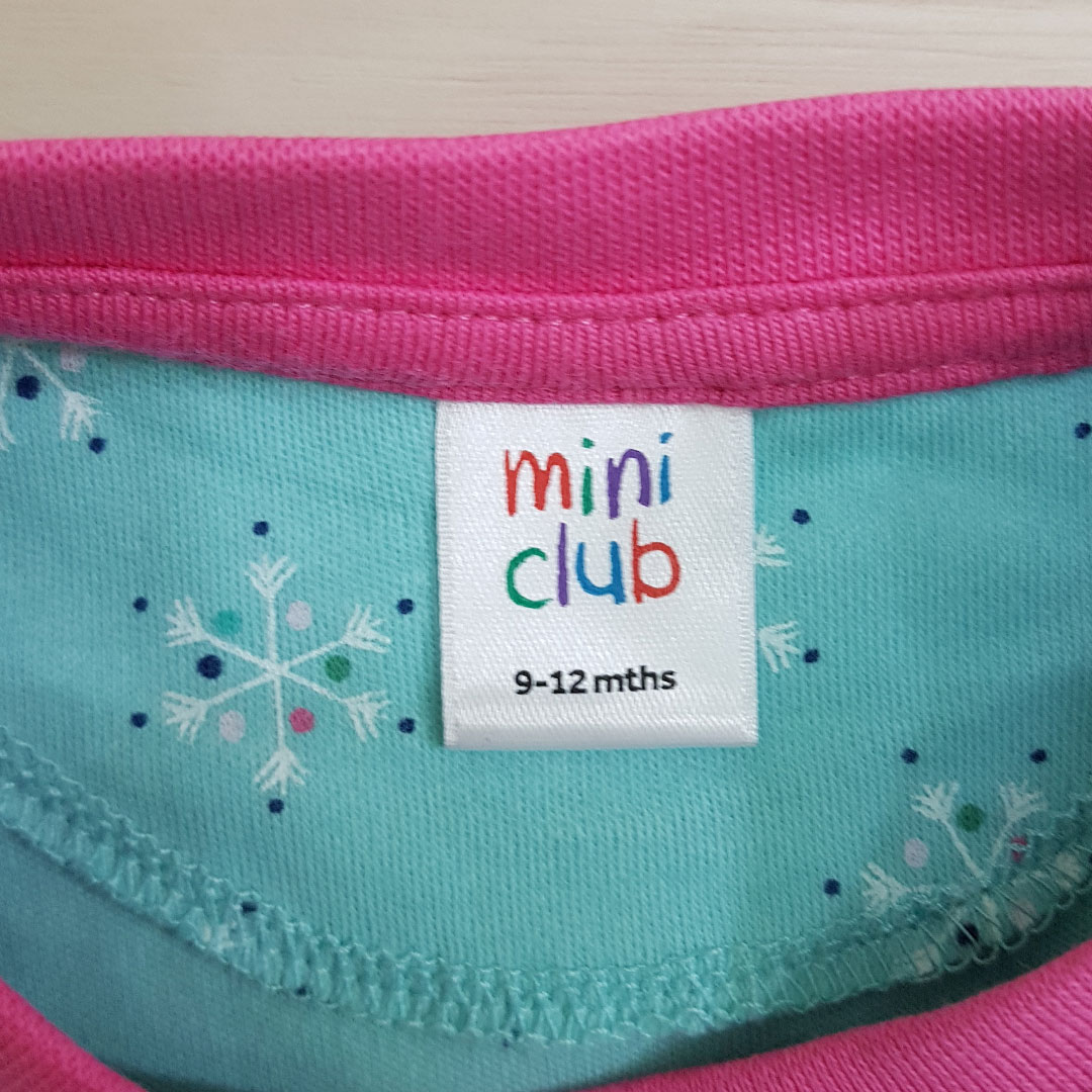 بلوز دخترانه 23590 سایز 6 ماه تا 4 سال مارک MINI CLUB