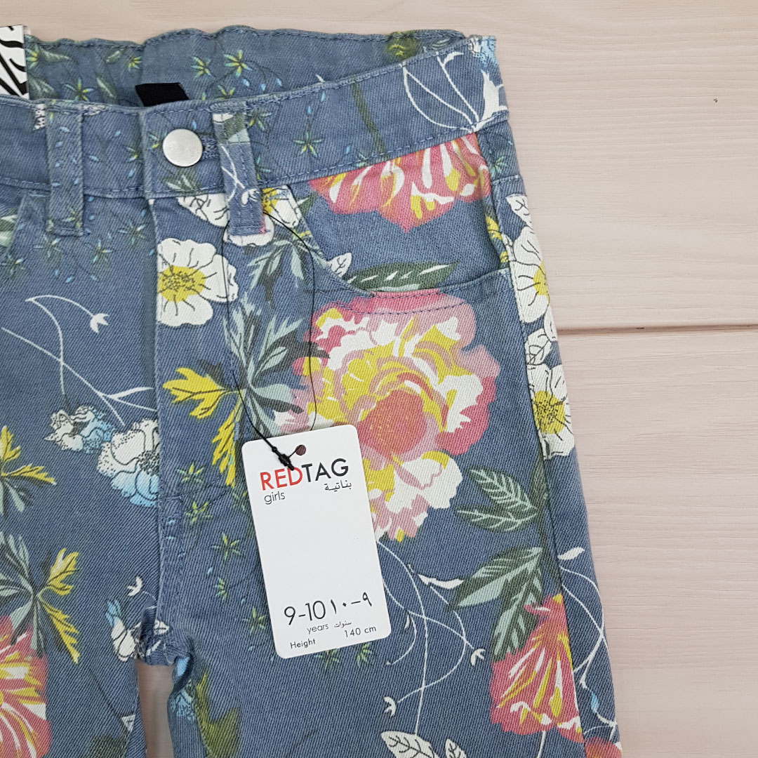 شلوار جینز دخترانه 23741 سایز 8 تا 14 سال مارک RED TAG