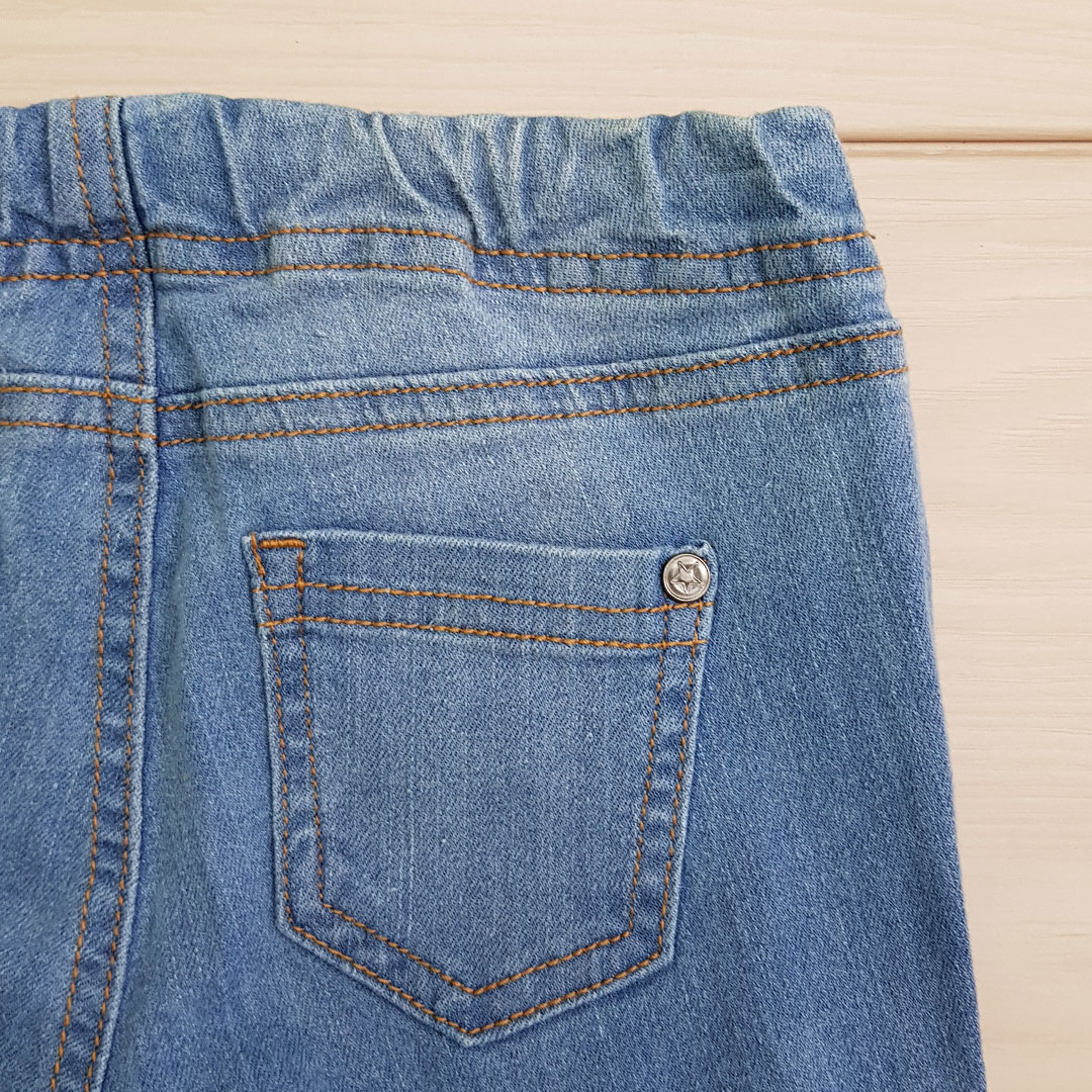 شلوار جینز دخترانه 23905 سایز 5 تا 16 سال مارک TCM