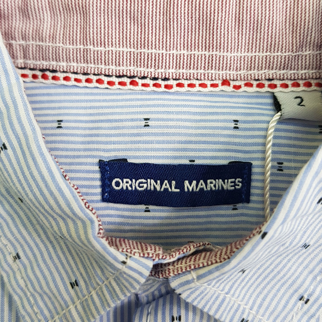 پیراهن پسرانه 24081 سایز 2 تا 8 سال مارک MARINES