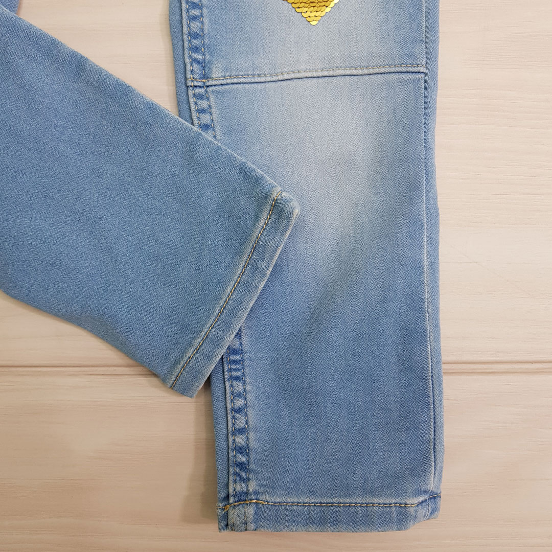 شلوار جینز دخترانه 24022 سایز 3 تا 8 سال مارک LINDEX