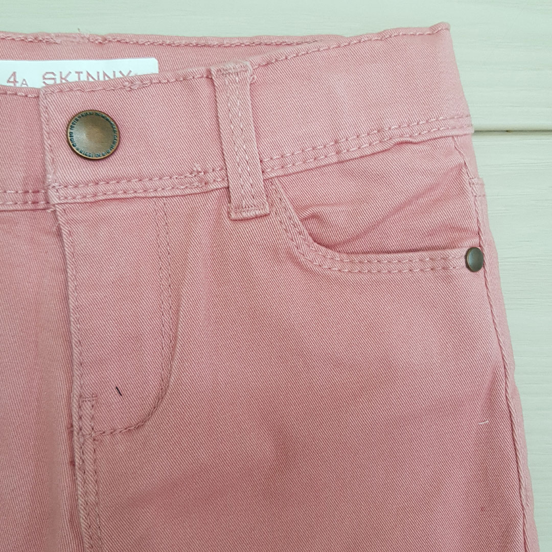 شلوار جینز رنگی دخترانه 24132 سایز 3 تا 12 سال مارک KIABI