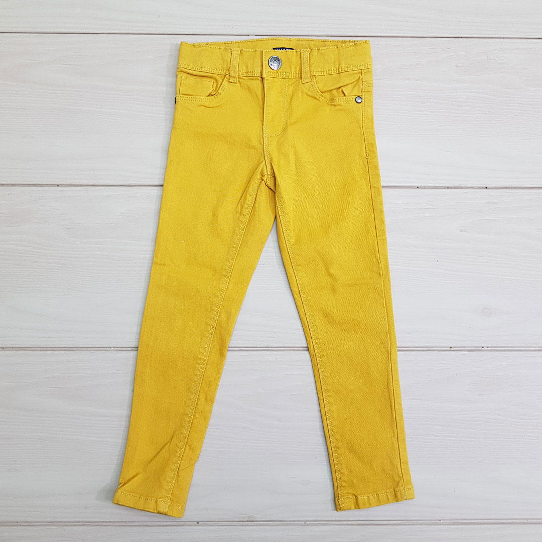 شلوار جینز رنگی 24282 سایز 3 تا 12 سال مارک KIABI